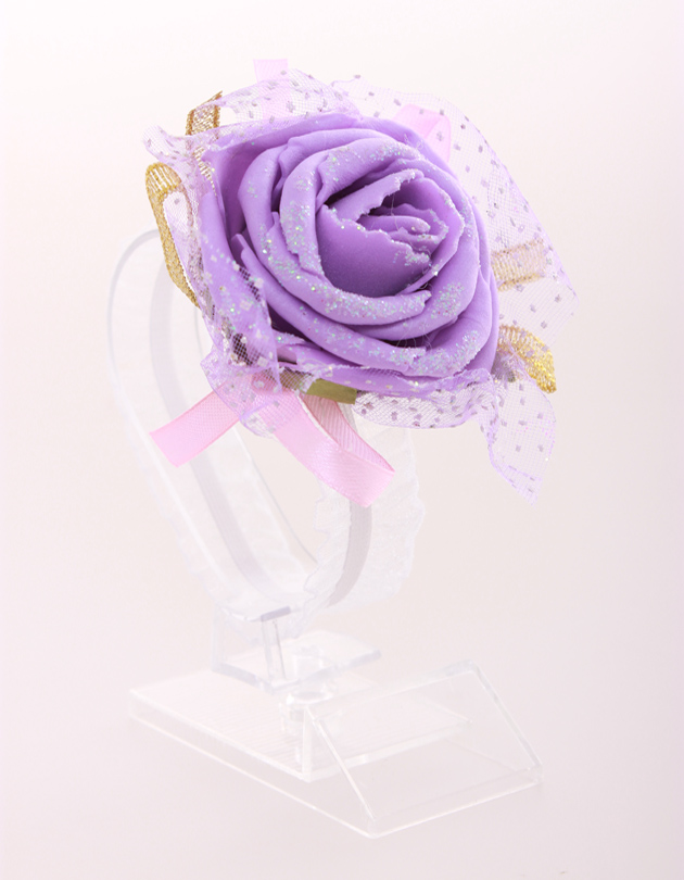 Blossom Bridesmaid Corsage in Violet